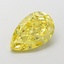3.2 Ct. Fancy Yellow Pear Lab Grown Diamond