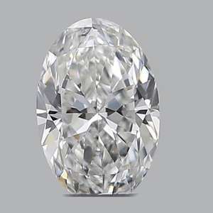 Oval diamond — real photo