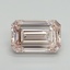 5.01 Ct. Fancy Pink Emerald Lab Grown Diamond