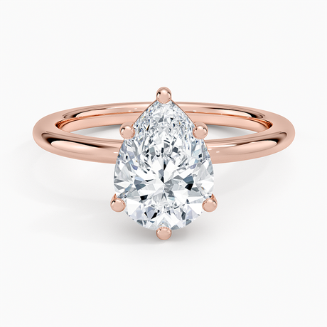 14K Rose Gold Sydney Perfect Fit 2mm Solitaire Ring