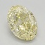 2.04 Ct. Fancy Intense Yellow Oval Lab Grown Diamond