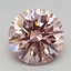 1.50 Ct. Fancy Intense Pink Round Lab Grown Diamond