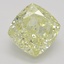 4.32 Ct. Fancy Yellow Cushion Diamond