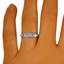 The Tarana Ring, smalltop view on a hand