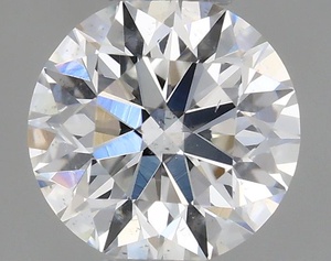 Round diamond — real photo