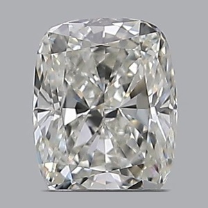 Cushion diamond — real photo