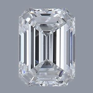 Emerald diamond — real photo