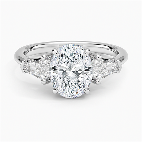 Shield Cut Three Stone Diamond Ring (1/2 ct. tw.)