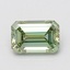 1.47 Ct. Fancy Vivid Green Emerald Lab Grown Diamond