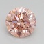 1.75 Ct. Fancy Intense Pink Round Lab Grown Diamond