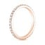 14K Rose Gold Petite Shared Prong Eternity Diamond Ring (1/2 ct. tw.), smallside view