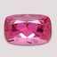 6.7x4.3mm Unheated Pink  Cushion   Spinel