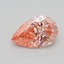 1.02 Ct. Fancy Intense Pink Pear Lab Grown Diamond