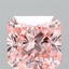 2.00 Ct. Fancy Vivid Pink Radiant Lab Grown Diamond