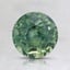 6.7x6.6mm Unheated Teal Round Montana Sapphire