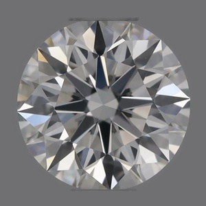 Round diamond — real photo