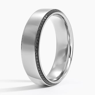 Avalon Eternity Black Diamond 6mm Wedding Ring (2/5 ct. tw.)