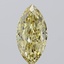 2.55 Ct. Fancy Yellow Marquise Lab Grown Diamond