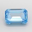 4.01 Ct. Fancy Vivid Blue Emerald Lab Grown Diamond