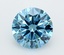 2.04 Ct. Fancy Vivid  Blue Round Lab Grown Diamond
