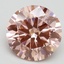 2.05 Ct. Fancy Intense Pink Round Lab Grown Diamond