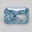 1.50 Ct. Fancy Vivid Blue Radiant Lab Grown Diamond