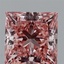 1.97 Ct. Fancy Vivid Pink Princess Lab Grown Diamond