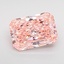 1.16 Ct. Fancy Intense  Pink Radiant Lab Grown Diamond