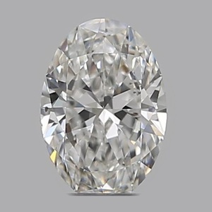Oval diamond — real photo
