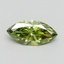 1.01 Ct. Fancy Vivid Green Marquise Lab Grown Diamond