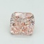 5.02 Ct. Fancy Intense Pink Cushion Lab Grown Diamond