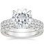 18KW Moissanite Anthology Bridal Set (1 1/5 ct. tw.), smalltop view