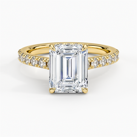 18K Yellow Gold Grand Lissome Diamond Ring