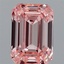 2.50 Ct. Fancy Vivid Pink Emerald Lab Grown Diamond