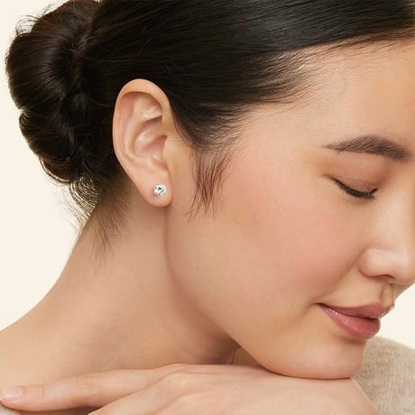 Perfect Martini Lab Grown Diamond Stud Earrings