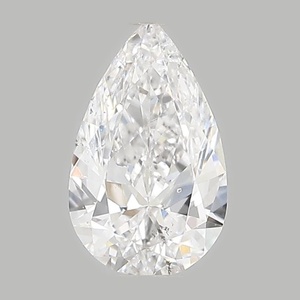 Pear diamond — real photo