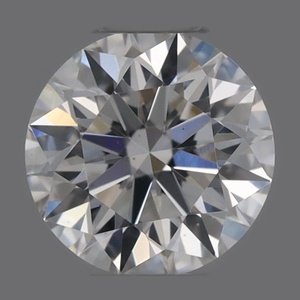 Round diamond — real photo