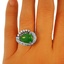 The Sasha Ring, smalltop view on a hand