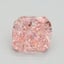 5.01 Ct. Fancy Intense Pink Cushion Lab Grown Diamond