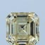 2.04 Ct. Fancy Yellow Asscher Lab Grown Diamond