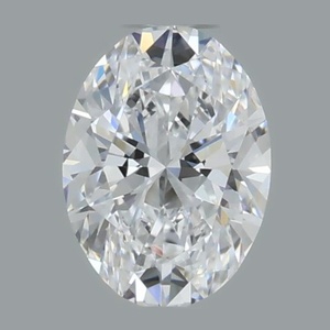 Oval diamond — real photo