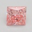 1.81 Ct. Fancy Vivid Pink Princess Lab Grown Diamond