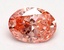 1.01 Ct. Fancy Vivid Pink Oval Lab Grown Diamond