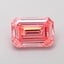 1.22 Ct. Fancy Vivid  Pink Emerald Lab Grown Diamond