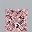 3.00 Ct. Fancy Intense Pink Princess Lab Grown Diamond