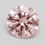 1.52 Ct. Fancy Intense Pink Round Lab Grown Diamond