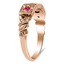 The Belgrade Ring, smalltop view on a hand