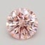 0.69 Ct. Fancy Deep Orange Round Lab Grown Diamond
