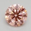 2.20 Ct. Fancy Intense Pink Round Lab Grown Diamond