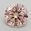 2.51 Ct. Fancy Intense Pink Round Lab Grown Diamond